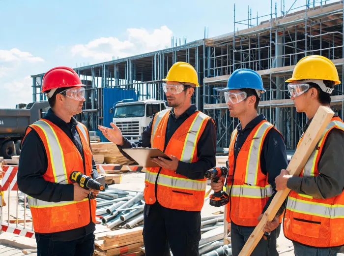 Construction safety glasses program