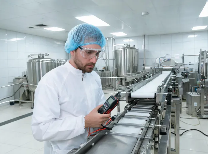 Food and beverage maintenance eyewear